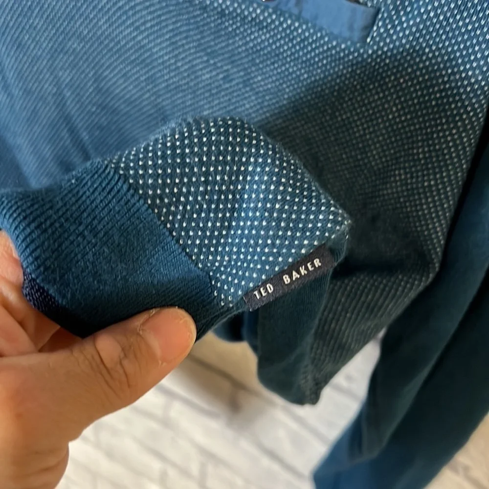 Ted Baker long sleeve polo | size 4